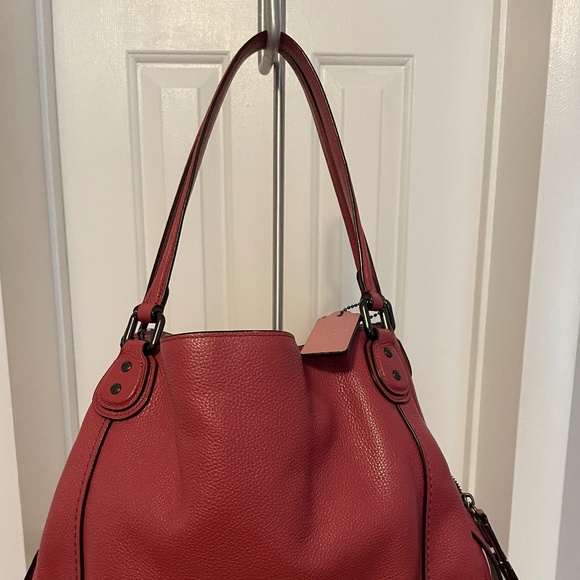 Coach Edie Turnlock 57125 - Dusty Rose Pink - Picture 2 of 6